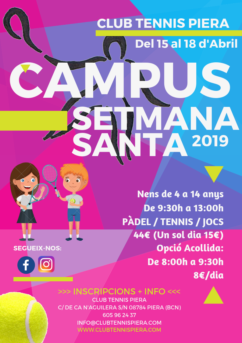 Campus Setmana Santa 2019